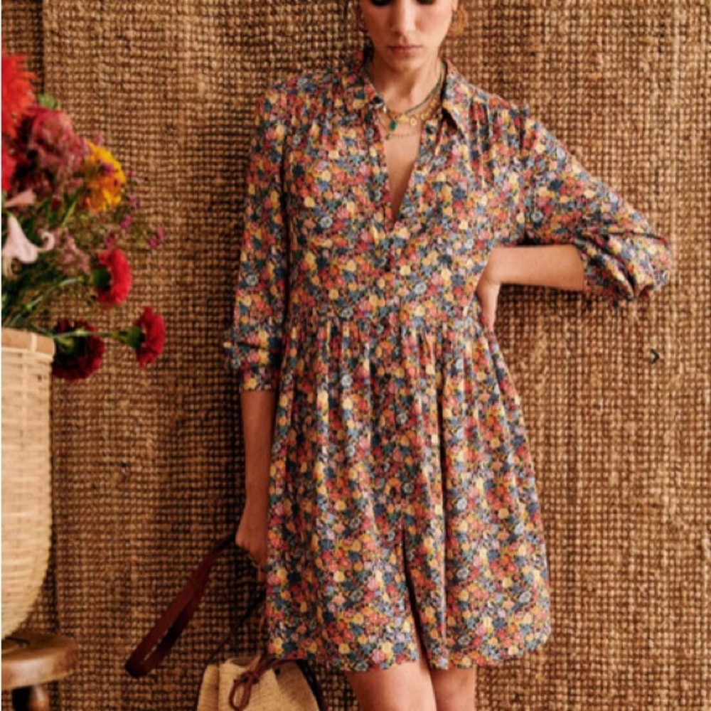 Sezane Floral Women's Dress